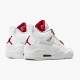 Kicksonfire Jordan 4 Retro Metallic Red White/Metallic Silver Univers CT8527-112