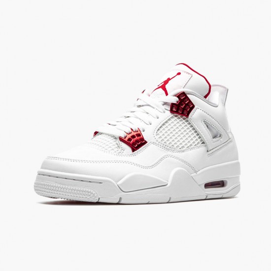 Kicksonfire Jordan 4 Retro Metallic Red White/Metallic Silver Univers CT8527-112