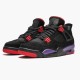 Kicksonfire Jordan 4 Retro NRG Raptors 2018 Black/University Red/Court Purple AQ3816-065