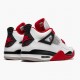 Kicksonfire Jordan 4 Retro OG Fire Red 2020 White/Fire Red-Black Tech Grey  DC7770-160