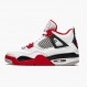 Kicksonfire Jordan 4 Retro OG GS Fire Red 2020 White/Fire Red/Black Tech Grey 408452-160