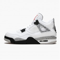 Kicksonfire Jordan 4 Retro OG White Cement White/Fire Red-Tech Grey-Black 840606-192