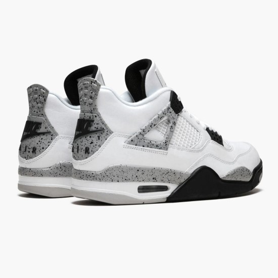 Kicksonfire Jordan 4 Retro OG White Cement White/Fire Red-Tech Grey-Black 840606-192