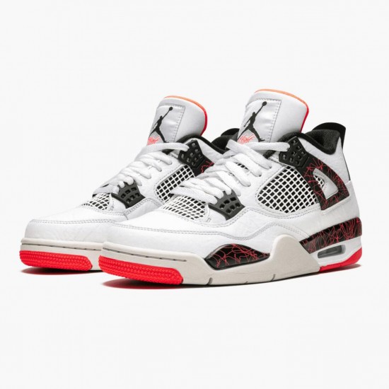 Kicksonfire Jordan 4 Retro Pale Citron White/Black/Bright Crimson/Pale Citron 308497-116