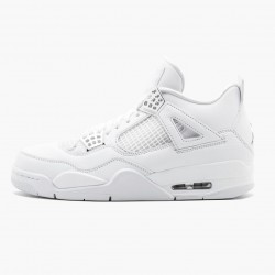 Kicksonfire Jordan 4 Retro Pure Money White/Metallic Silver 308497-100