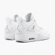 Kicksonfire Jordan 4 Retro Pure Money White/Metallic Silver 308497-100