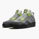 Kicksonfire Jordan 4 Retro SE 95 Neon Cool Grey/Volt Wolf Grey Anthr  CT5342-007