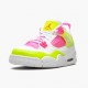 Kicksonfire Jordan 4 Retro White Lemon Pink White/Lemon Venom/Pink Blast CV7808-100