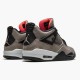 Kicksonfire Off-White x Air Jordan 4 Retro Taupe Haze Taupe Haze/Oil Grey DB0732-200