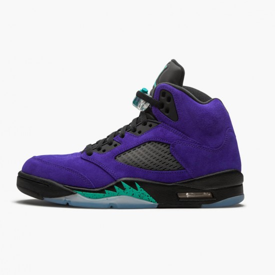 Kicksonfire Jordan 5 Retro Alternate Grape Grape Ice/Black Clear New Emer 136027-500