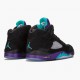 Kicksonfire Jordan 5 Retro Black Grape Black/New Emerald Grape Ice  136027-007