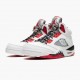 Kicksonfire Jordan 5 Retro Quai 54 2021 White/University Red/Black DJ7903-106