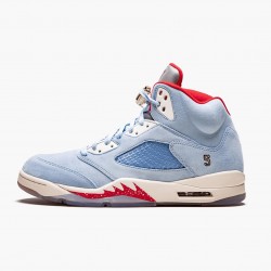 Kicksonfire Jordan 5 Retro Trophy Room Ice Blue Ice Blue/University Red Sail M  CI1899-400