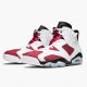 Kicksonfire Jordan 6 Retro Carmine White/Carmine Black/Black 384664-160