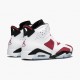 Kicksonfire Jordan 6 Retro Carmine White/Carmine Black/Black 384664-160