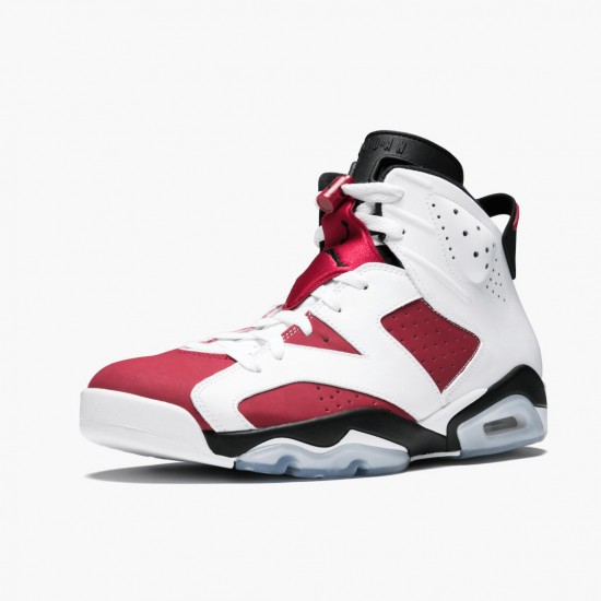 Kicksonfire Jordan 6 Retro Carmine White/Carmine Black/Black 384664-160