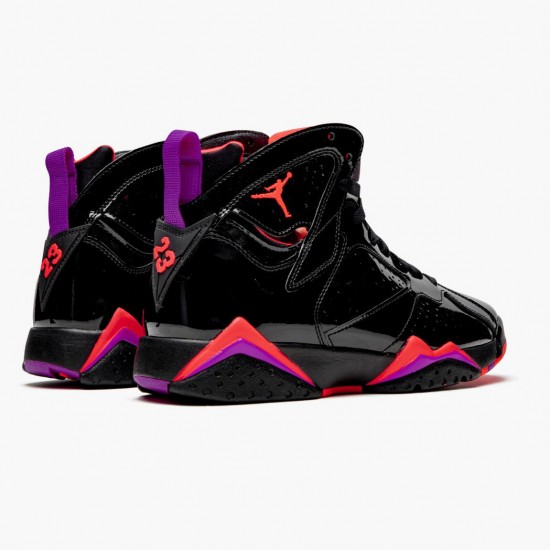 Kicksonfire Jordan 7 Retro Black Patent Black/Anthracite Smoke Grey Br  313358-006