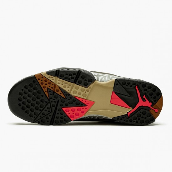 Kicksonfire Jordan 7 Retro Patta Icicle Icicle/Sequoia-River Rock-Light Crimson AT3375-100