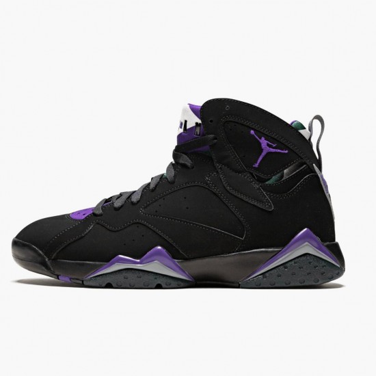 Kicksonfire Jordan 7 Retro Ray Allen Black Fierce Purpler Dark Stee  Black/Fierce Purple-Dark Grey Steel 304775-053