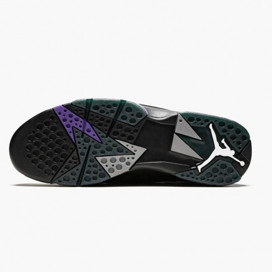 Kicksonfire Jordan 7 Retro Ray Allen Black Fierce Purpler Dark Stee  Black/Fierce Purple-Dark Grey Steel 304775-053