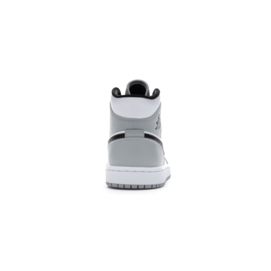 Kicksonfire Air Jordan 1 Mid Light Smoke Gray 554724 092