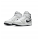 Kicksonfire Air Jordan 1 Mid Grey Fog' (W) White BQ6472 015