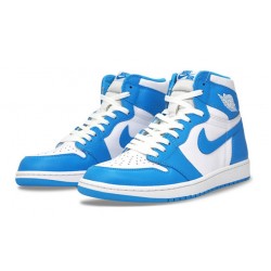 Kicksonfire Air Jordan 1 High UNC' Blue Blue 555088 117