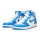 Kicksonfire Air Jordan 1 High UNC' Blue Blue 555088 117