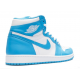 Kicksonfire Air Jordan 1 High UNC' Blue Blue 555088 117