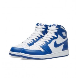 Kicksonfire Air Jordan 1 High OG BG WHITE/STORMBLUE WHITE 575441 127