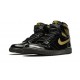 Kicksonfire Air Jordan 1 High Black Metallic Gold BLACK 555088 032