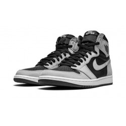 Kicksonfire Air Jordan 1 High Black Smoke Grey BLACK BLACK 555088 035