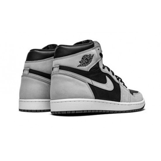 Kicksonfire Air Jordan 1 High Black Smoke Grey BLACK BLACK 555088 035