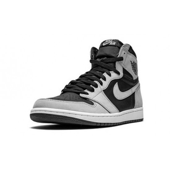 Kicksonfire Air Jordan 1 High Black Smoke Grey BLACK BLACK 555088 035