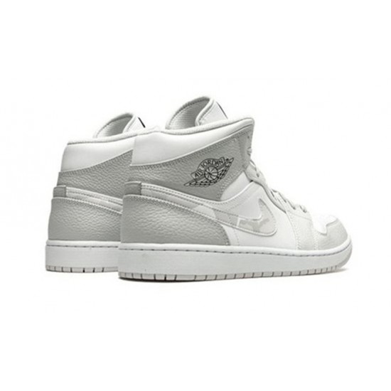 Kicksonfire Air Jordan 1 Mid WHITE/PHOTON DUST-GREY FOG WHITE DC9035 100