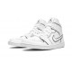 Kicksonfire Air Jordan 1 Mid Iridescent Reflective White White CK6587 100