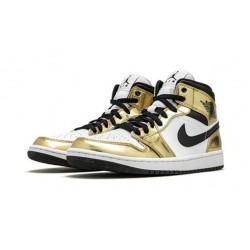 Kicksonfire Air Jordan 1 Mid Metallic Gold METALLIC GOLD DC1419 700