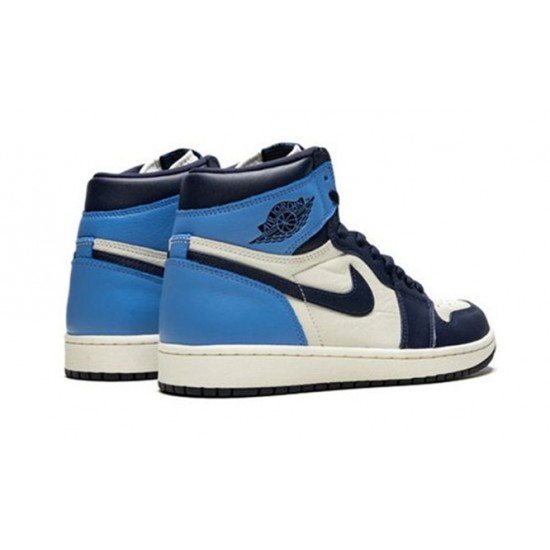 Kicksonfire Air Jordan 1 High OG “Obsidian/University Blue SAIL 555088 140