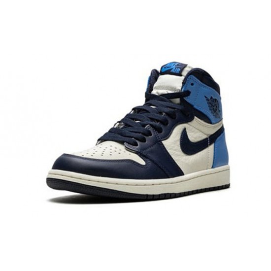 Kicksonfire Air Jordan 1 High OG “Obsidian/University Blue SAIL 555088 140