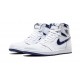 Kicksonfire Air Jordan 1 High Metallic Navy WHITE 555088 106