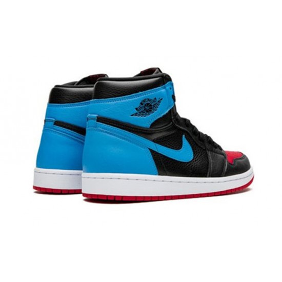 Kicksonfire Air Jordan 1 High UNC to Chicago BLACK CD0461 046