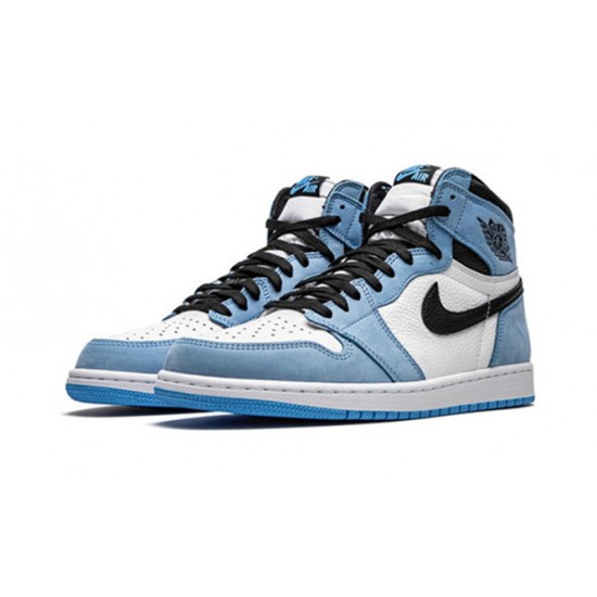 Kicksonfire Air Jordan 1 High University Blue Blue 555088 134