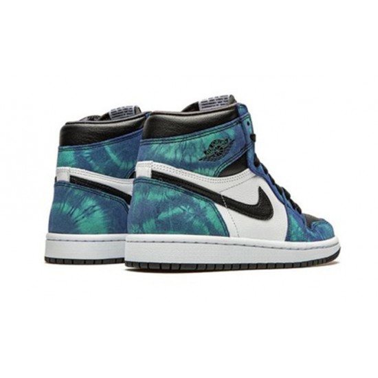 Kicksonfire Air Jordan 1 High Tie-Dye WHITE CD0461 100