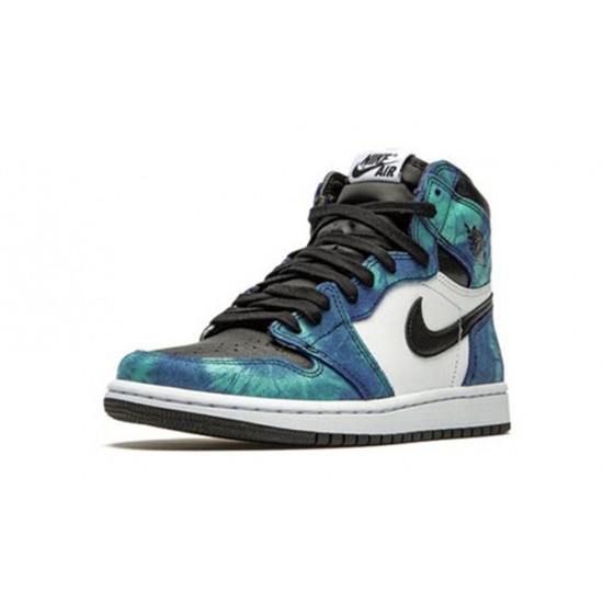 Kicksonfire Air Jordan 1 High Tie-Dye WHITE CD0461 100