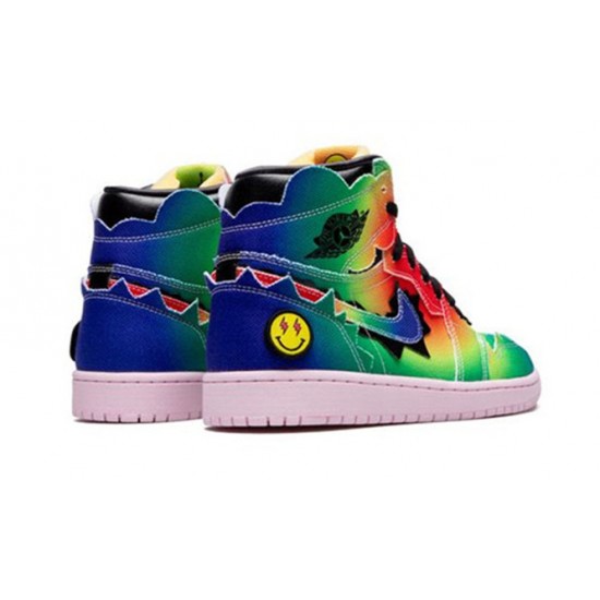 Kicksonfire Air Jordan 1 High OG “J Balvin” MULTI COLOR DC3481 900