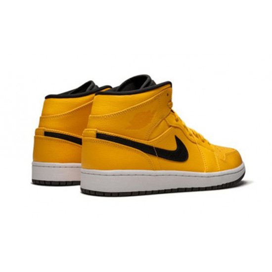 Kicksonfire Air Jordan 1 Mid Taxi Yellow UNIVERSITY GOLD UNIVERSITY GOLD 554724 700