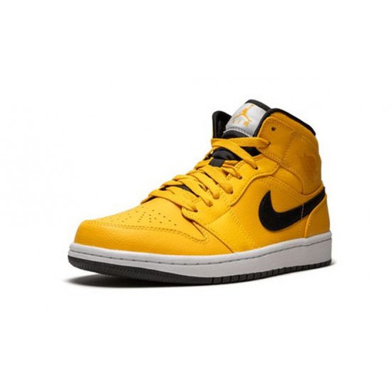 Kicksonfire Air Jordan 1 Mid Taxi Yellow UNIVERSITY GOLD UNIVERSITY GOLD 554724 700