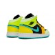 Kicksonfire Air Jordan 1 Mid GS Aurora Green Optic-Yellow Green BQ6931 037