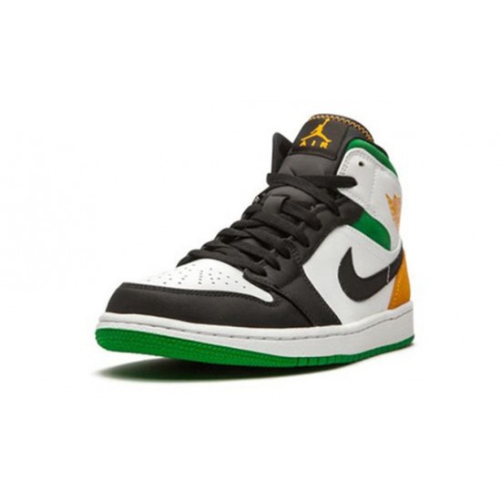 Kicksonfire Air Jordan 1 Mid Oakland WHITE 852542 101