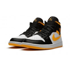 Kicksonfire Air Jordan 1 Mid SE “Laser Orange/Black” WHITE CV5276 107